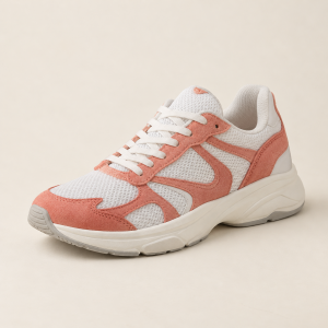 Dash 09 in Coral, three-quarter view